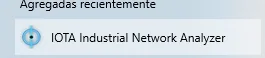 Vista de sesiones y tráfico de IOTA Analyzer