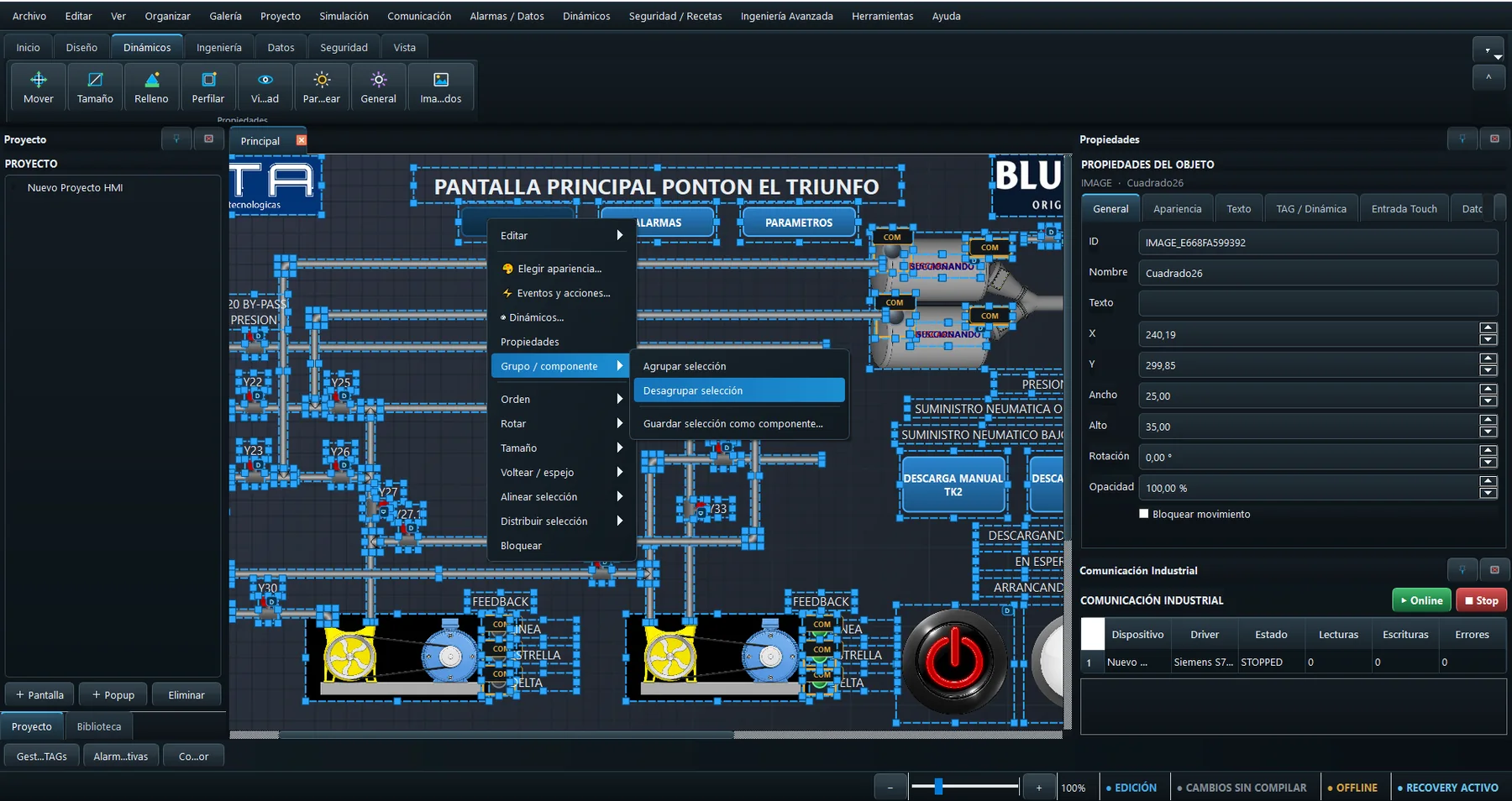 HMI Studio · vista 11 | IOTA Control