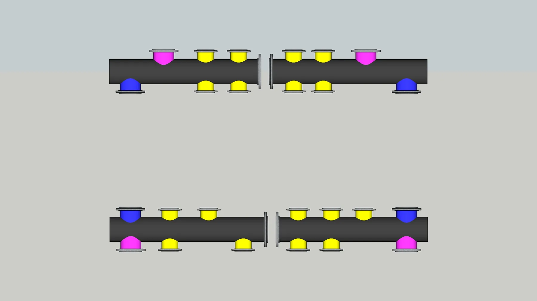 3D RSW estructura frontal — Ingeniería RSW