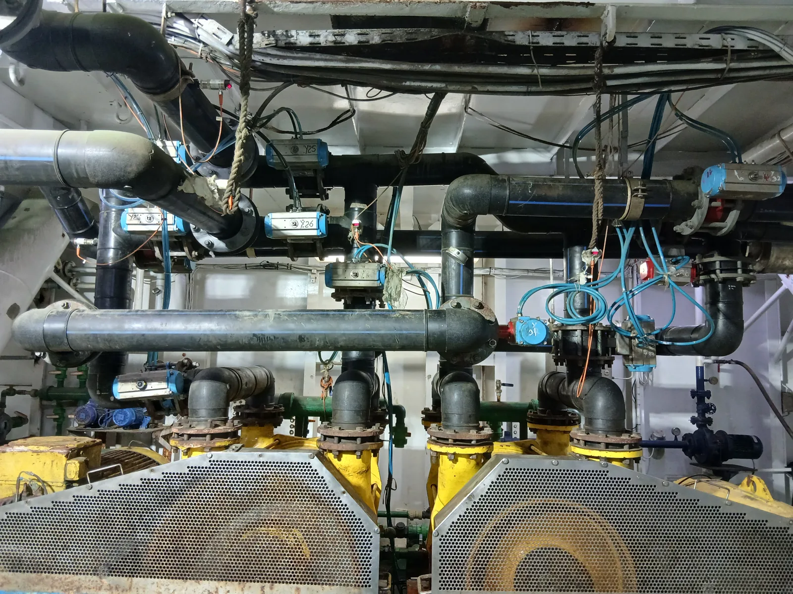 Sistema de bombeo pesquero instalado en línea de proceso