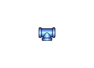 Recurso HMI IOTA: tee off vacio, categoría Piping y accesorios